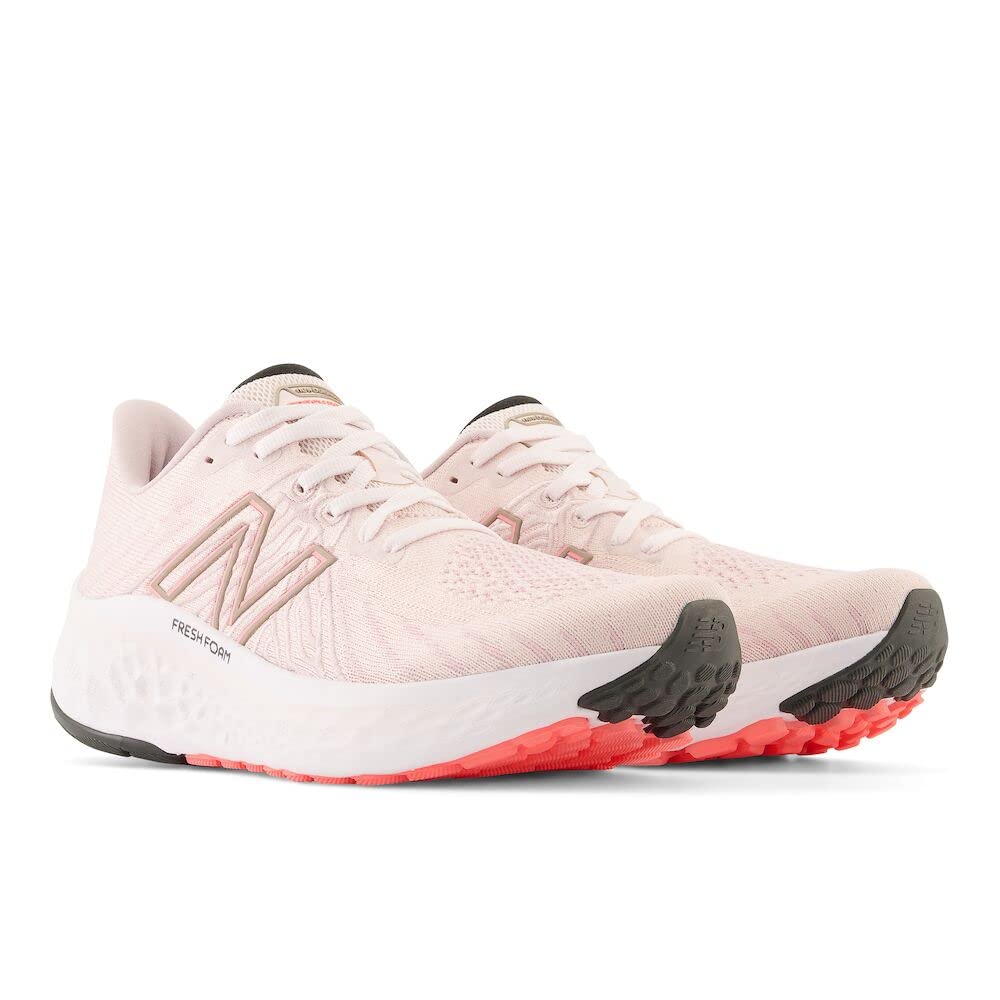 New Balance Women's Fresh Foam X Vongo V5 Running Shoe, Washed Pink/Grapefruit/Stone Pink, 9.5