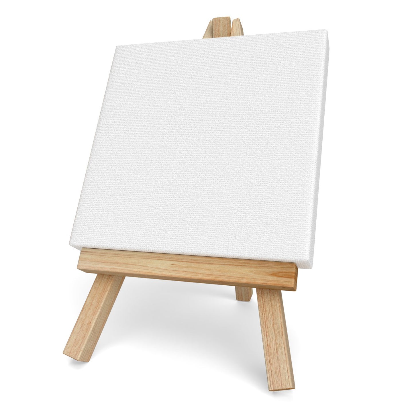 Arteza Mini Stretched Canvas, 4" x 4" - Pack of 14