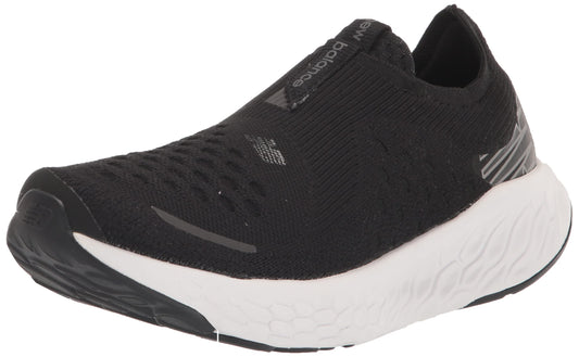 New Balance Women's Fresh Foam X 1080 Unlaced V1 Running Shoe, Black/White, 7 Wide