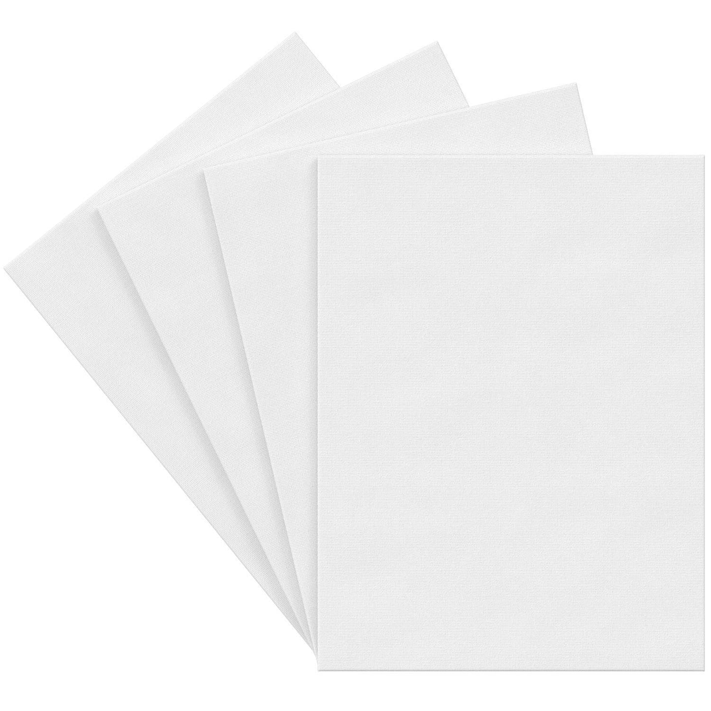 Arteza Classic Stretched Canvas, 18" x 24" - Pack of 4