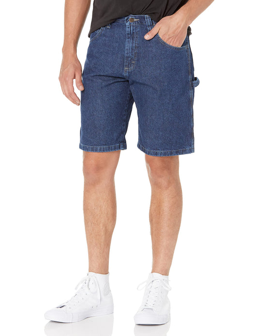 Wrangler Authentics Men's Loose Fit Carpenter Short, Retro Stone, 30