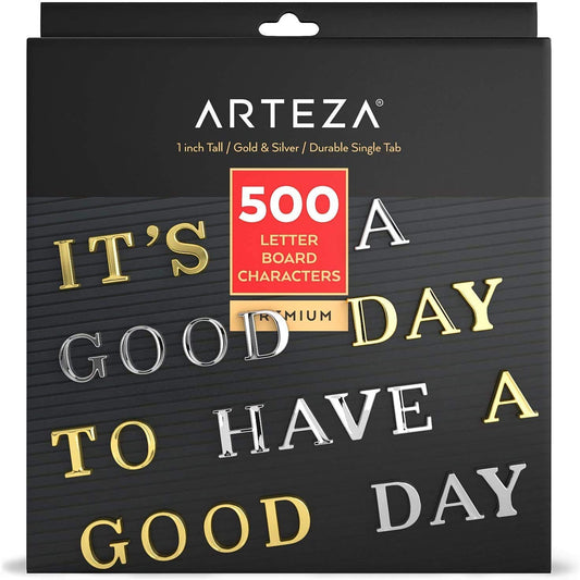 Arteza Felt Letter Board Letters, Set of 500