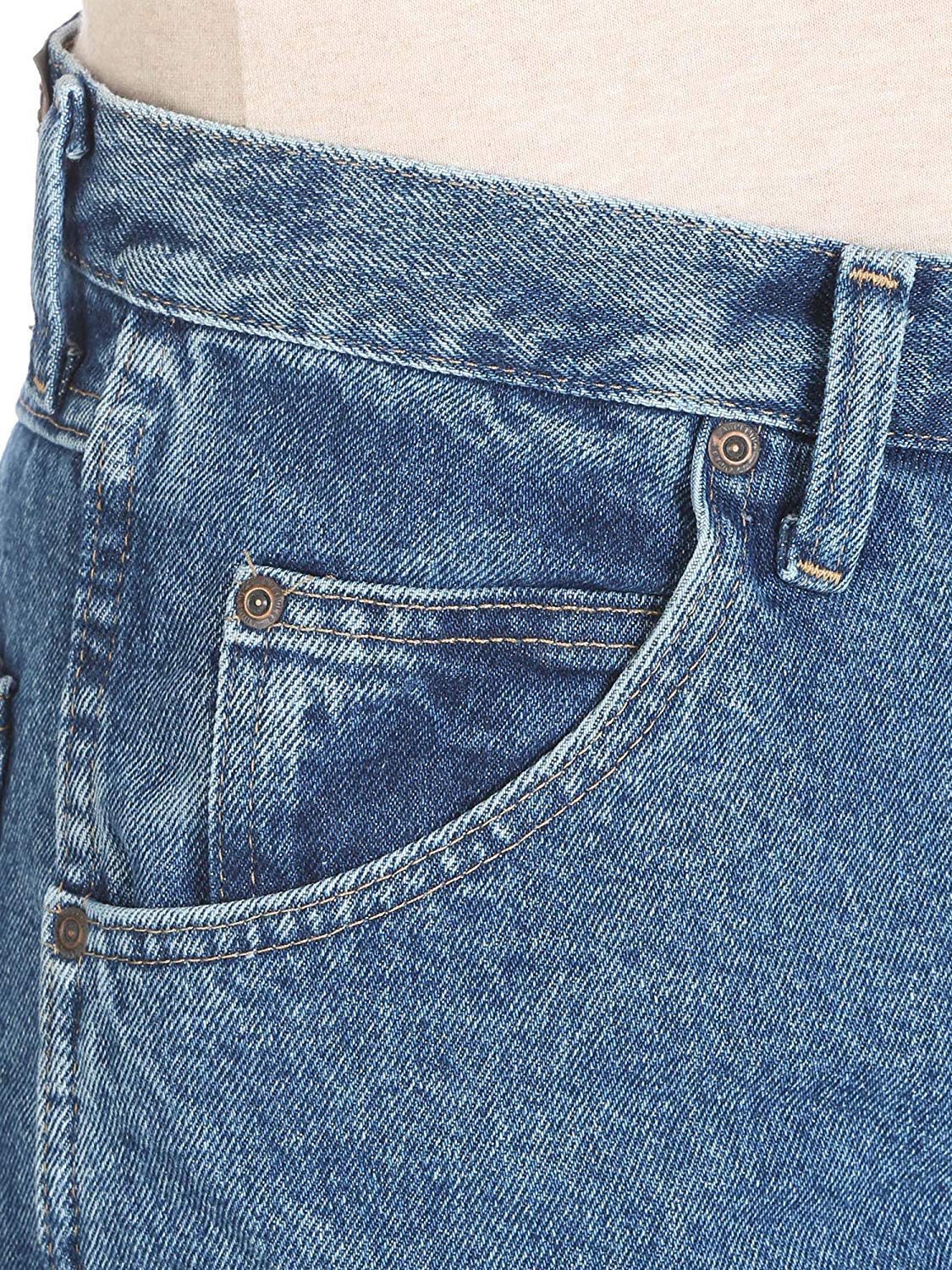 Wrangler Authentics Men's Big & Tall Classic 5-Pocket Regular Fit Cotton Jean, Stonewash Mid, 44W x 30L