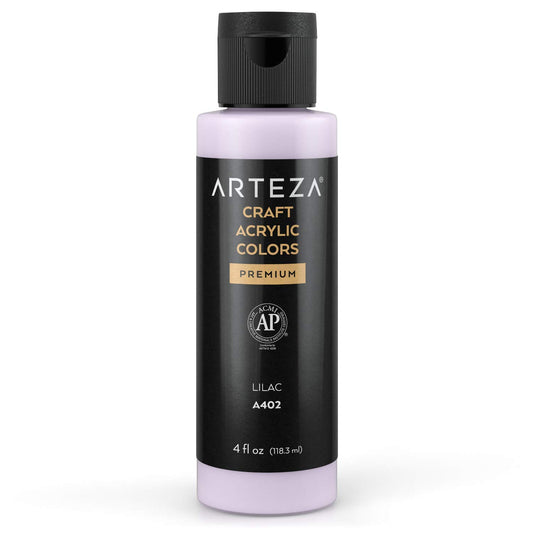 Arteza Craft Acrylic Paint, 4oz Bottle - A402 Lilac