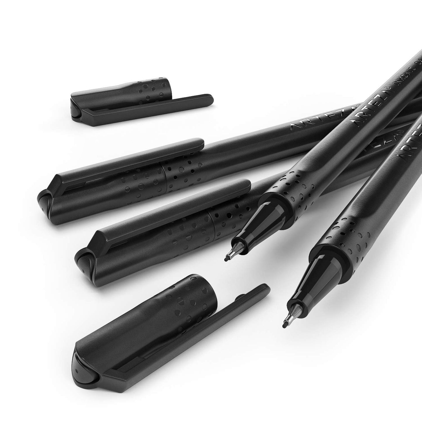 Arteza Inkonic™ Fineliner Pens, Black - Pack of 12