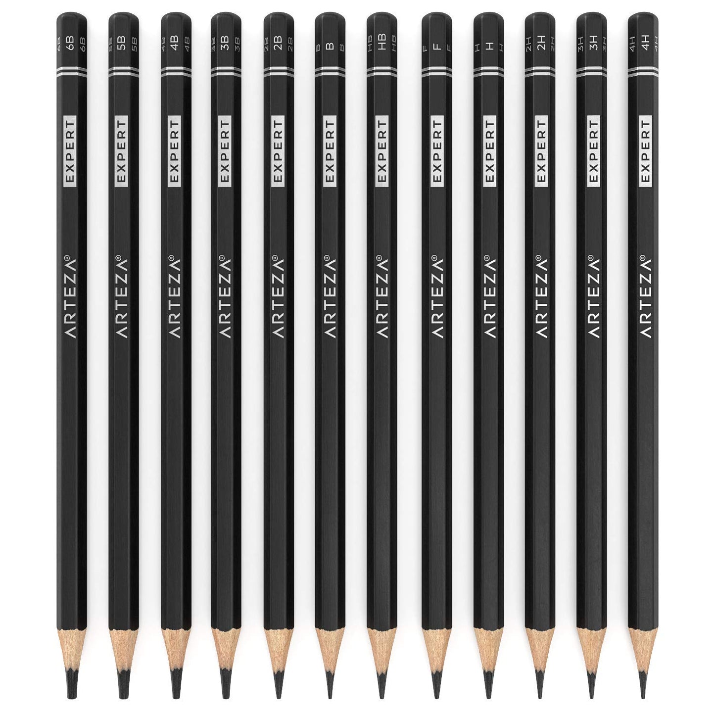 Arteza Expert Drawing Pencils - Set of 12