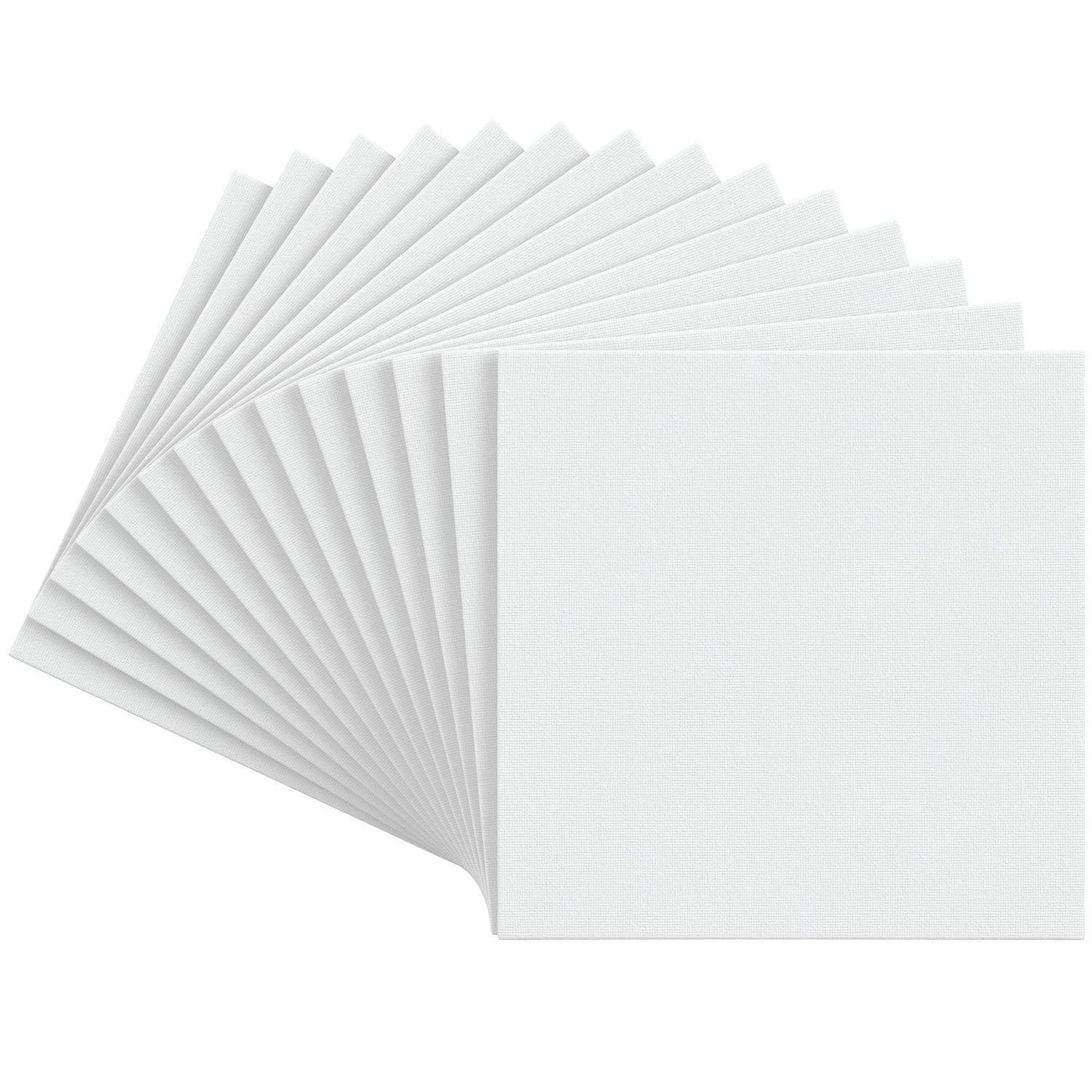 Arteza Classic Canvas Panel, 10" x 10" - Pack of 14