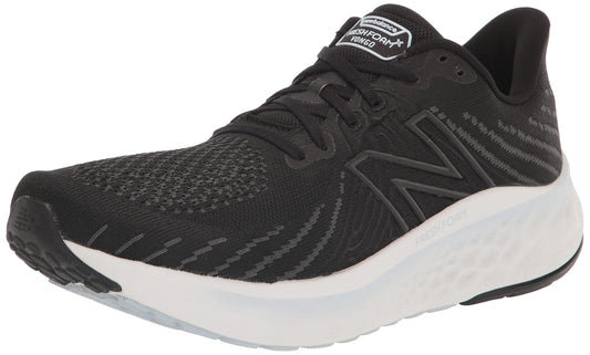 New Balance Women's Fresh Foam X Vongo V5 Running Shoe, Black/Starlight/Black Metallic, 5 Wide