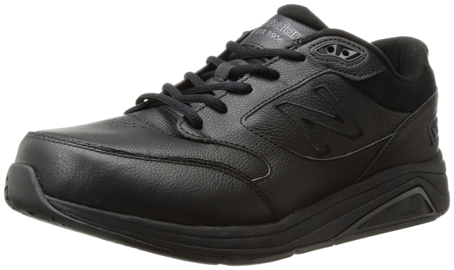 New Balance Men's 928 V3 Lace-up Walking Shoe, Black/Black, 9 Wide US