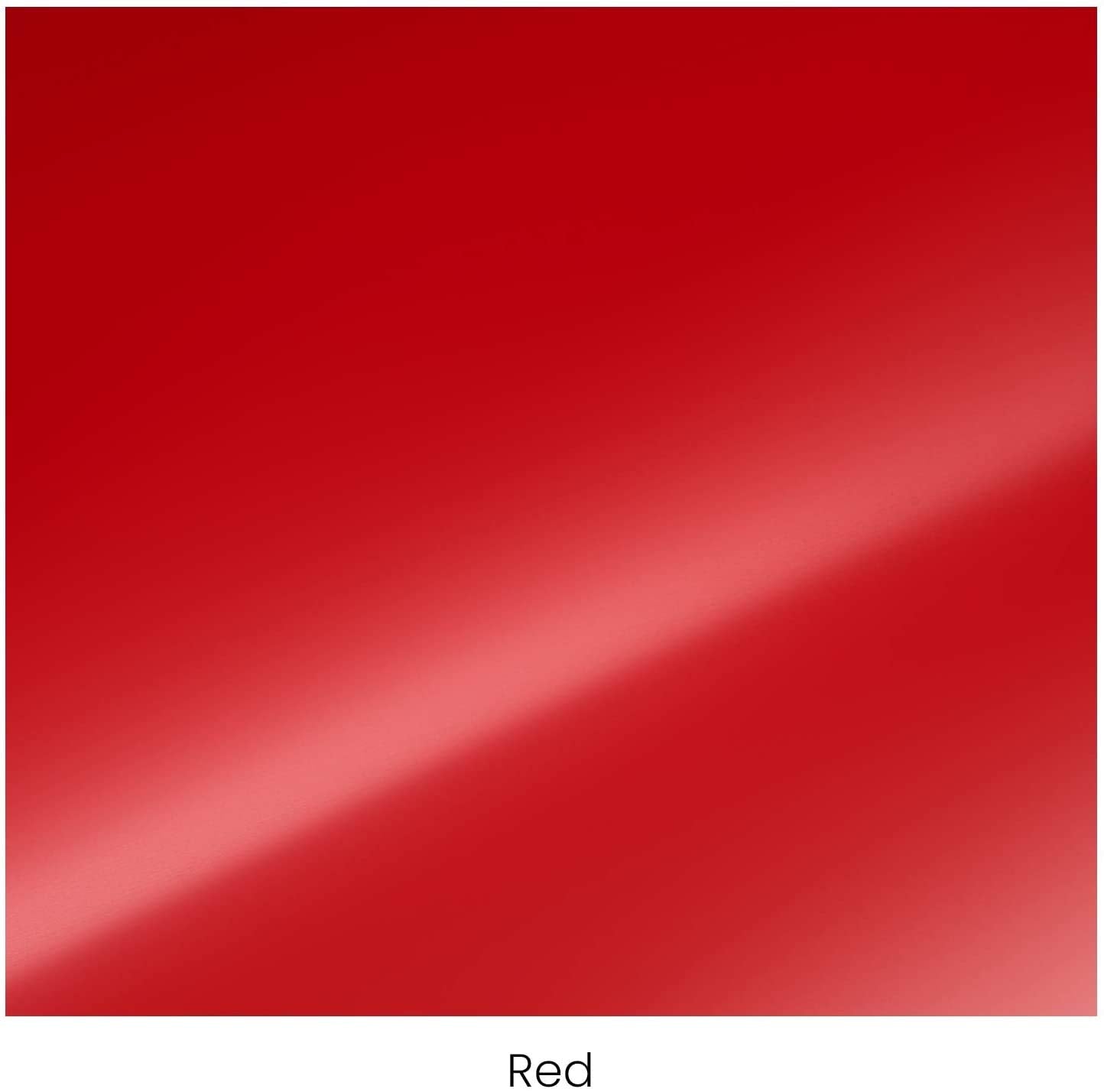 Arteza Heat Transfer Vinyl, Red, 10" x 12” Sheets - Pack of 14