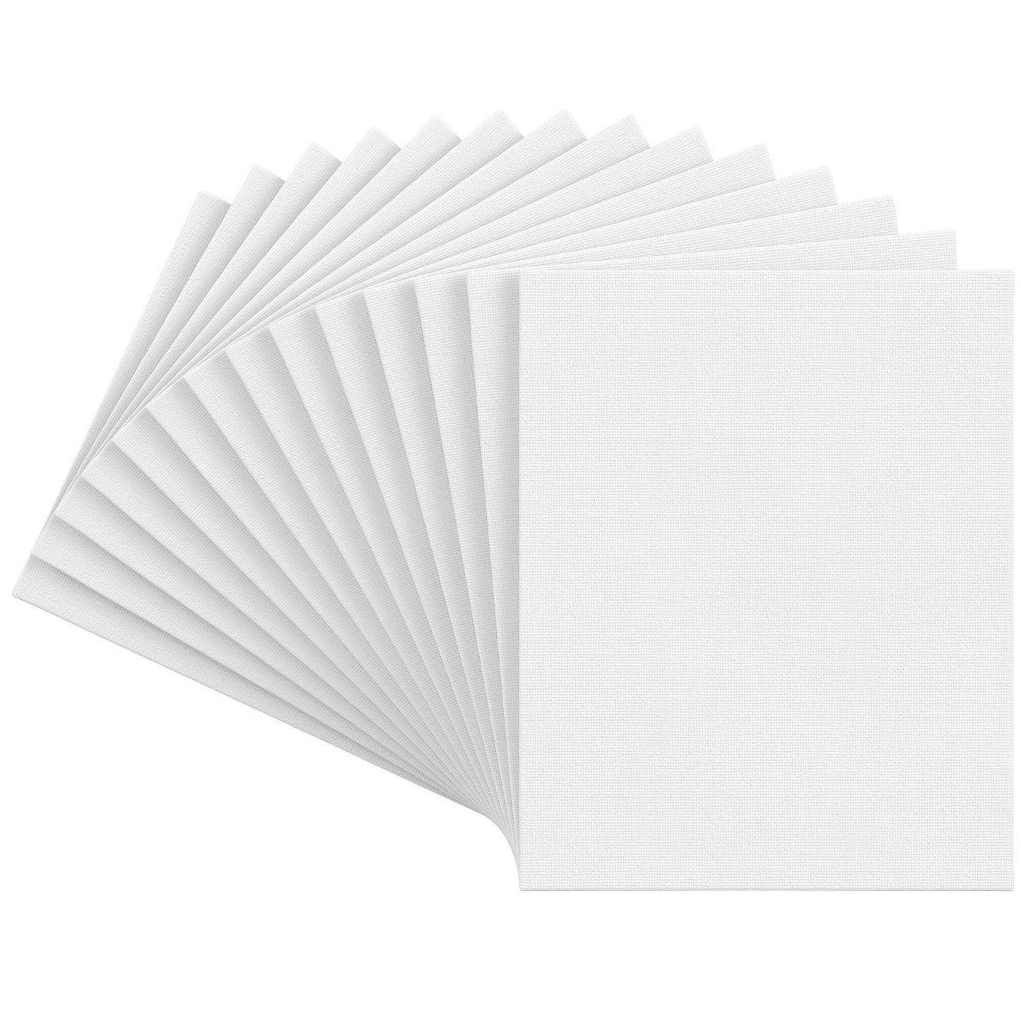 Arteza Classic Canvas Panels, 8" x 10" - Pack of 14