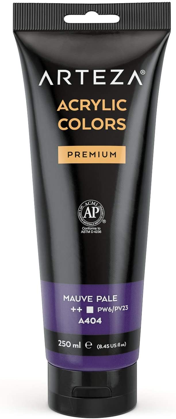 Arteza Acrylic Paint, 8.45oz Tube - Mauve pale A134