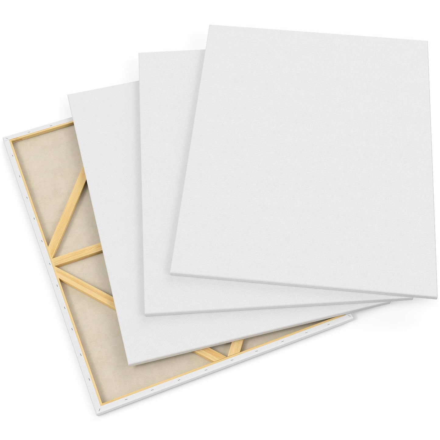 Arteza Classic Stretched Canvas, 30" x 40" - Pack of 5