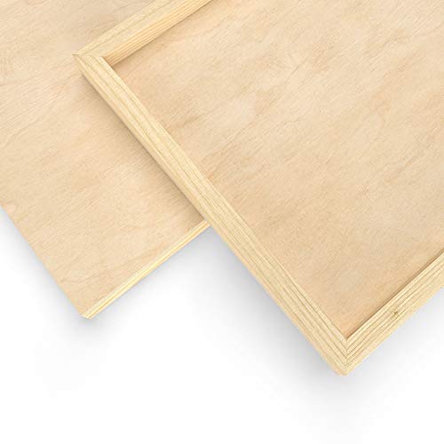 Arteza Wood Panels, 10" x 10" - Pack of 5