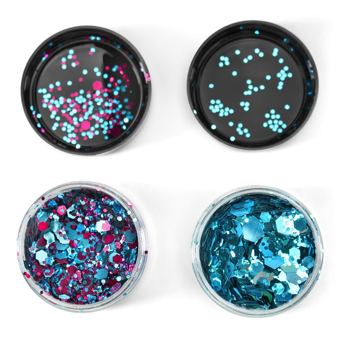 Arteza Holographic Chunky Glitter, Set of 2