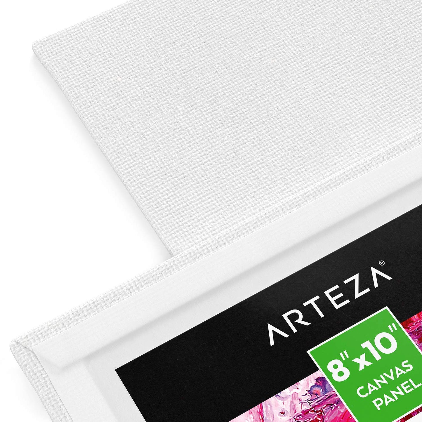 Arteza Classic Canvas Panels, 8" x 10" - Pack of 14